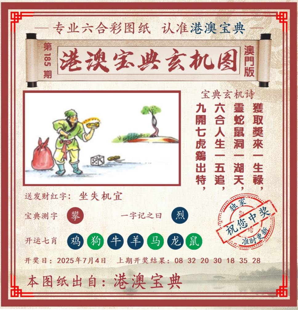 港澳宝典玄机图