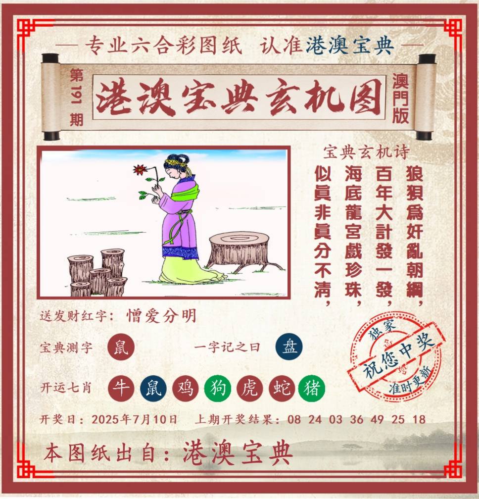 港澳宝典玄机图